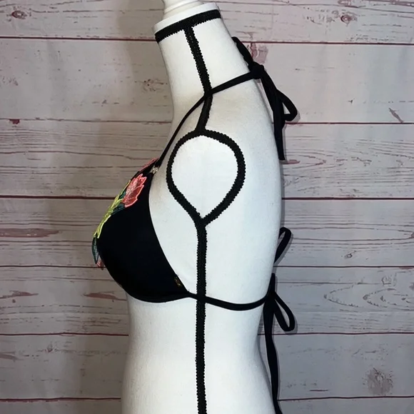 **SOLD ON EBAY PINK by Victoria’s Secret triangle string bikini top - Picture 5 of 8